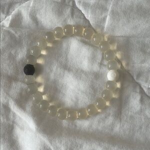 Clear lokai bracelet